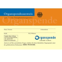 MdB Marianne Schieder ruft auf zum Ausfüllen eines Organspendeausweises